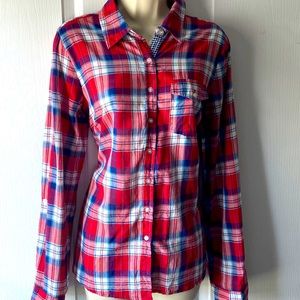 Calling all COWGIRLS! Button down from The Buckle Long/short sleeve  Girl Krazy